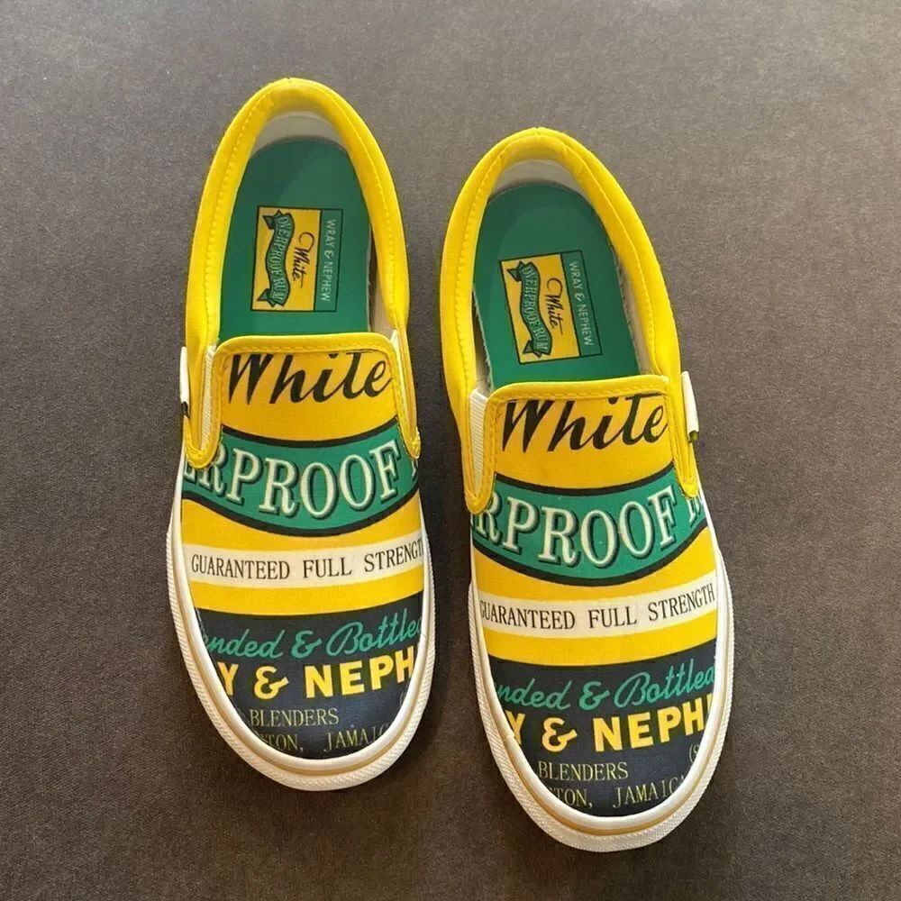 Unisex Women’s or Men’s Wray & Nephew Slip On Shoes Size 6(Men) 7.5(Women) NEW